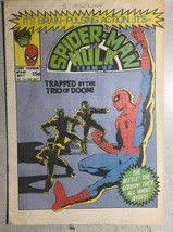 SPIDER-MAN &amp; Hulk TEAM-UP #448 (1981) Marvel Comics Uk Red Wolf FINE- - $14.84