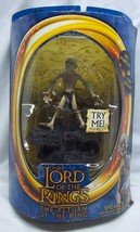 Vintage The Lord Of The Rings Smeagol Gollum 4&quot; Action Figure Toy 2002 New - £15.53 GBP