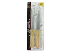 Deluxe Carving Fork and Knife Set - £1.99 GBP