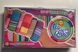 ALEX TOYS Wrap&#39;n Ribb&#39;n BRACELET KIT 5 BRACELETS NIB - $15.29