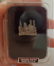 New In Box &quot;The Big Apple&quot; NYC Pin in Pewter - £11.99 GBP