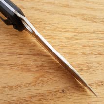 Spyderco Centofante 3 Folding Knife VG10 Steel Plain Edge Blade Black FRN Handle - £43.93 GBP