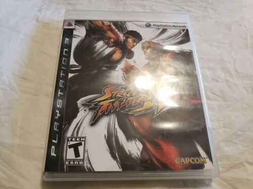 Street Fighter IV Sony PlayStation 3 PS3 Capcom Fighting - $4.95
