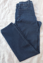 NYDJ Skinny Medium Dark Denim Jeans Womens Lift Tuck Technology Not Your Mothers - £17.05 GBP