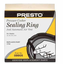 Presto Pressure Cooker Sealing Ring With Air Vent 3 Qt., 4 Qt. - $35.59