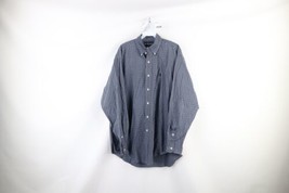 Vtg 90s Ralph Lauren Mens Medium Faded Collared Long Sleeve Button Shirt Plaid - £31.57 GBP