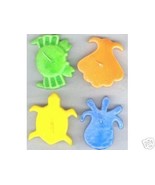 Set Of 4 Animal Candles-Turtle-Octopus-Fish-Crab  - £3.98 GBP
