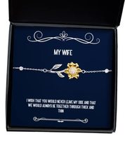 Sarcasm Wife, I Wish That You Would Never Leave My Side and That we Woul... - £38.50 GBP