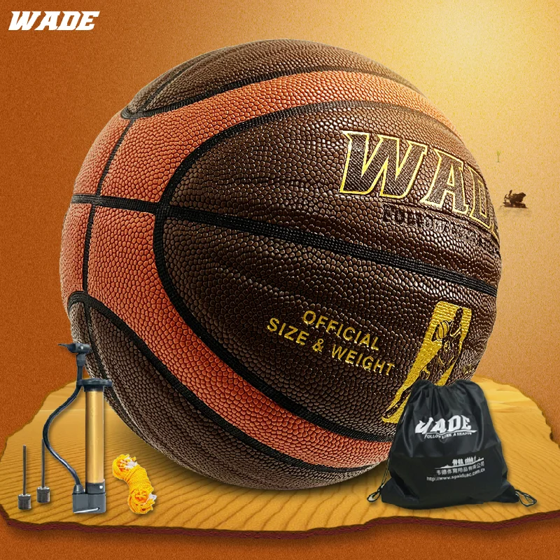WADE 7# Ball for Indoor/outdoor Used for Competitions Professional Basketball Ba - £143.13 GBP