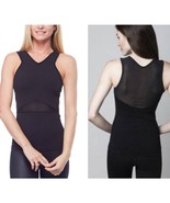 DYI Define Your Inspiration Mesh Panel Tank Black XS NEW - $475.17 MXN