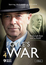 4 DVD Foyle&#39;s War Set 4: Michael Kitchen Anthony Howell Honeysuckle Weeks Lotan - £6.70 GBP
