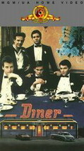 Diner...Starring: Mickey Rourke, Steve Guttenberg, Daniel Stern (used VHS) - £8.59 GBP