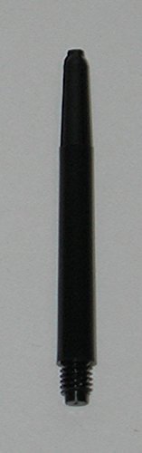 Black Nylon Dart Shafts - 1 sets (3 shafts), 2BA Medium - $2.70
