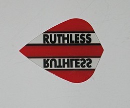 1 sets (3 flights) Xtra Strong Ruthless Red Kite Shape flights - £2.15 GBP