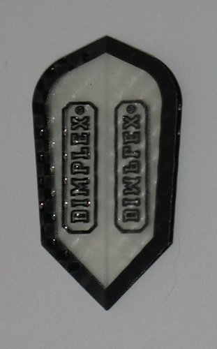 1 set (3 flights) Dimplex Clear Slim flights - $2.70