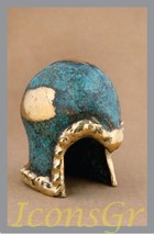 Ancient Greek Bronze Museum Replica of Corinthian Helmet (380) [Kitchen] - £51.02 GBP