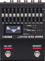 Graphic Equalizer Pedal By Boss. - £227.90 GBP