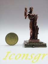 Ancient Greek Zamac Miniature Statue of Dimitra (Copper) [Kitchen] - £9.89 GBP