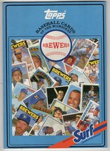 VINTAGE 1987 Surf Laundry Topps Baseball Card Milwaukee Brewers Book - £11.64 GBP