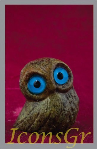 Ancient Greek Bronze Museum Statue Replica of Owl (1549) [Kitchen]