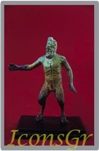 Ancient Greek Bronze Museum Statue Replica of Pan (2003) [Kitchen] - $67.72