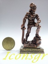 Ancient Greek Zamac Keyring Miniature Statue of Ares (Copper) [Kitchen] - £10.10 GBP