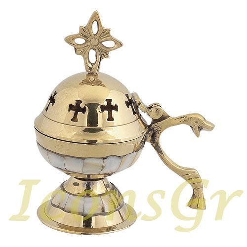 Christian Orthodox Greek Censer (9320mop) [Kitchen]