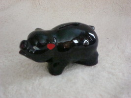 Small Japanese Red Ware Piggy Bank - £7.99 GBP