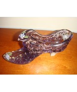 Fenton Violet Hand Painted Shoe Slipper - €15,85 EUR