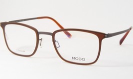 MODO 4046 BWN Matt Brown UNIQUE TITANIUM EYEGLASSES GLASSES FRAME 49-21-... - $158.40