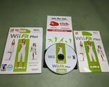 Wii Fit Plus Nintendo Wii Complete in Box - $6.12