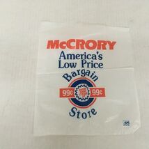 Defunct McCrory store small plastic store bag movie photo prop - $27.73 CAD