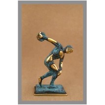 Ancient Greek Bronze Museum Statue Replica of Discus Thrower of Myron (167) - £25.90 GBP