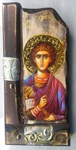 Details About Wooden Greek Christian Orthodox Wood Icon of Saint George /P9 - £52.47 GBP