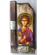 Details About Wooden Greek Christian Orthodox Wood Icon of Saint George /P9 - £51.66 GBP
