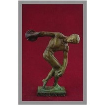 Ancient Greek Bronze Museum Statue Replica of Discus Thrower of Myron (1165) - £155.89 GBP