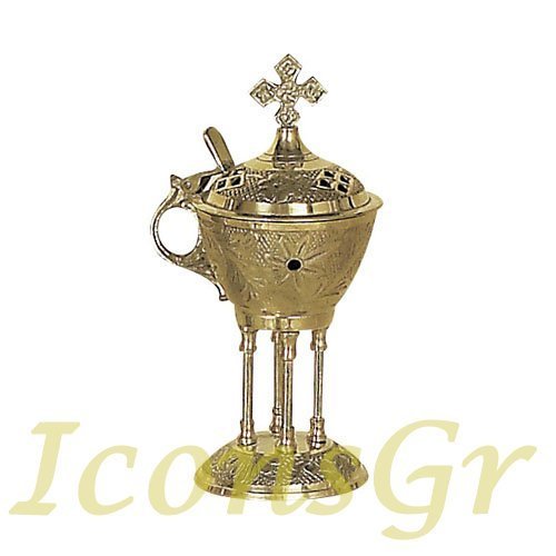 Christian Orthodox Greek Censer (4888-b) [Kitchen]