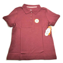 Wonder Nation Girls Uniform Short Sleeve Polo-style Burgundy XL Tagless ... - £6.99 GBP