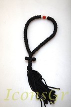 Handmade Blessed Christian Orthodox Greek Komboskoini Prayer Rope 50 Knots Bl... - £13.70 GBP