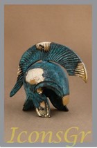 Ancient Greek Bronze Replica of Megarian Helmet (377) [Kitchen] - £39.08 GBP
