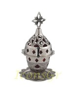 Greek Christian Orthodox Bronze Table Oil Lamp - 9353n - £60.47 GBP