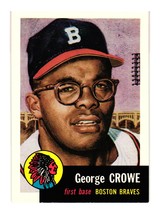 1991 Topps Archives 1953 #3 George Crowe Boston Braves - $5.00