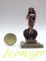 Ancient Greek Zamac Miniature Statue of Afrodite (1117-copper) [Kitchen] - £10.10 GBP