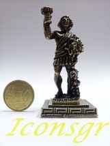 Ancient Greek Zamac Miniature Statue of Vakhos (Gold) [Kitchen] - $9.70