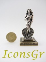 Ancient Greek Zamac Miniature Statue of Afrodite (1117-silver) [Kitchen] - £9.90 GBP