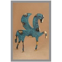 Ancient Greek Bronze Museum Statue Replica of Pegasus (170) [Kitchen] - £68.52 GBP