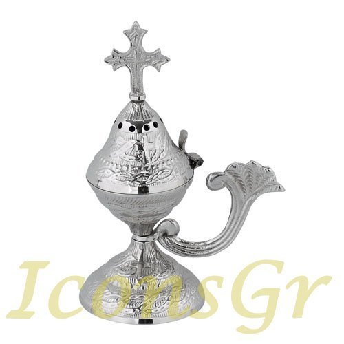 Christian Orthodox Greek Censer (9576-n) [Kitchen]