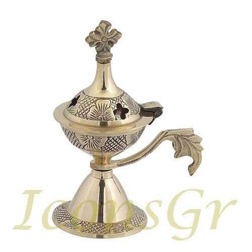 Christian Orthodox Greek Censer (7702b) [Home]