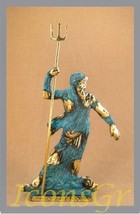 Ancient Greek Bronze Museum Statue of Poseidon (241) [Kitchen] - £61.49 GBP
