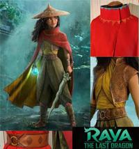 Raya Costume, Raya Adventure Outfit Raya Cosplay Outfit Raya And The Las... - £99.90 GBP